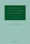 Image for The European Convention on Human Rights: a commentary