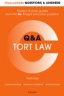 Image for Concentrate Questions and Answers Tort Law: Law Q&amp;A Revision and Study Guide