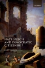 Image for Hate speech and democratic citizenship