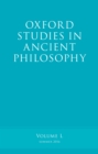 Image for Oxford Studies in Ancient Philosophy, Volume 50