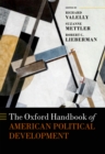 Image for The Oxford handbook of American political development