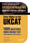 Image for Score Higher on the UKCAT: The expert guide from Kaplan, with over 1000 questions and a mock online test