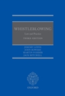 Image for Whistleblowing: Law and Practice