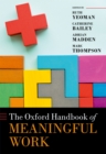 Image for Oxford Handbook of Meaningful Work