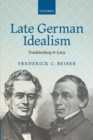 Image for Late German idealism: Trendelenburg and Lotze