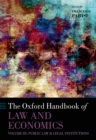 Image for Oxford Handbook of Law and Economics: Volume 3: Public Law and Legal Institutions