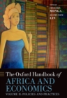 Image for The Oxford handbook of Africa and economics.: (Policies and practices) : Volume 2,