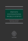 Image for Private foundations world survey