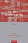 Image for Critical management studies: a reader