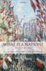 Image for What is a nation?: Europe 1789-1914