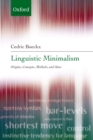 Image for Linguistic minimalism: origins, concepts, methods, and aims