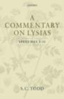 Image for A commentary on Lysias, speeches 1-11