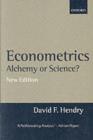 Image for Econometrics: alchemy or science?
