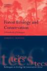 Image for Forest ecology and conservation: a handbook of techniques