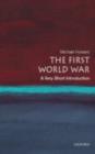 Image for The First World War: a very short introduction