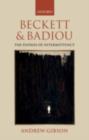 Image for Beckett and Badiou: the pathos of intermittency