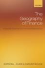 Image for The geography of finance: corporate governance in the global marketplace