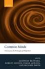 Image for Common minds: themes from the philosophy of Philip Pettit