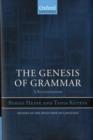 Image for The genesis of grammar: a reconstruction : 9