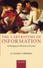 Image for The labyrinths of information: challenging the wisdom of systems