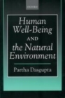 Image for Human well-being and the natural environment