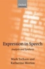 Image for Expression in speech: analysis and synthesis
