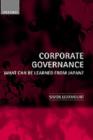 Image for Corporate governance: what can be learned from Japan?