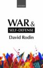 Image for War and self-defense