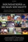 Image for Foundations of human sociality: economic experiments and ethnographic evidence from fifteen small-scale societies
