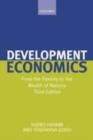 Image for Development economics: from the poverty to the wealth of nations.