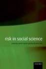 Image for Risk in social science