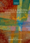 Image for Language and national identity in Africa