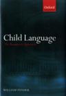 Image for Child language: the parametric approach