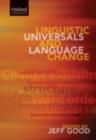 Image for Linguistic universals and language change