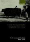 Image for Farm production in England, 1700-1914