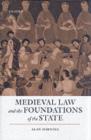 Image for Medieval law and the foundations of the state