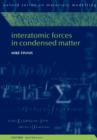 Image for Interatomic forces in condensed matter