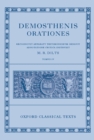 Image for Demosthenis Orationes IV : Tomvs IV
