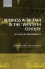 Image for Business in Britain in the twentieth century