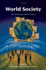 Image for World society: the writings of John W. Meyer