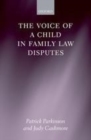 Image for The voice of a child in family law disputes