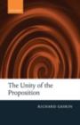 Image for The unity of the proposition