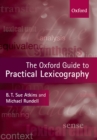 Image for The Oxford guide to practical lexicography