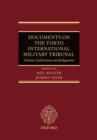 Image for Documents on the Tokyo International Military Tribunal: charter, indictment and judgments