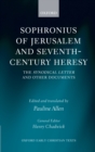 Image for Sophronius of Jerusalem and seventh-century heresy: The synodical letter and other documents