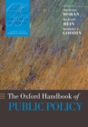Image for The Oxford handbook of public policy