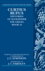 Image for Curtius Rufus, Histories of Alexander the Great.