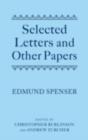 Image for Edmund Spenser: selected letters and other papers