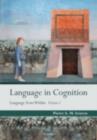 Image for Language in cognition