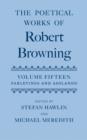 Image for The poetical works of Robert Browning.:  (Parleyings and Asolando)